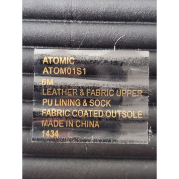 Steve Madden Atomic Wedge Lace-Up Bootie in Black Leather - Picture 11 of 11